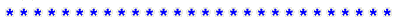 * * * * * * * * * * * * * * * * * * * * * * *